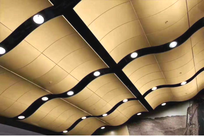 正一建材非標造型鋁天花 引領(lǐng)居室吊頂潮流新選擇